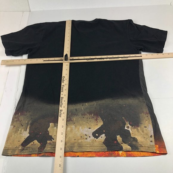 Marvel Avengers Shirt Boy's Extra Large Iron Man Incredible Hulk All Over Print - Picture 9 of 11